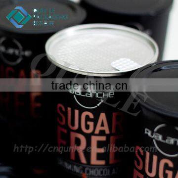 Cylindrical Instant Coffee Paper Composite Paper Tube Cans photo-3