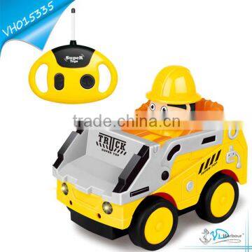 Music and Light up Super Cartoon RC Truck Toy