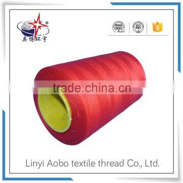 OEM polyester thread 40S/2 red color