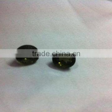 Oval Cut Moldavite Gemstones