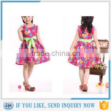 Fancy colour girl dress with high quality