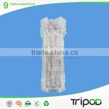 Column Plastic Bags Pack , Stuffing Air Cushion Bag For Milk Powder Cans