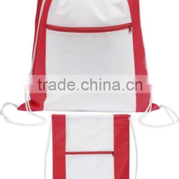 Cheap plain wholesale drawstring bags