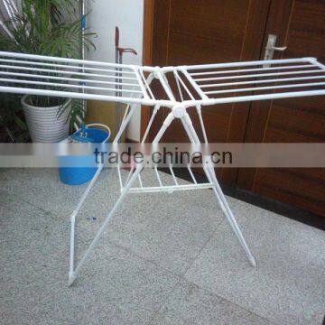 Balcony Steel Wing Shape Laundry Foldable Dryer For Baby Clothes photo-2