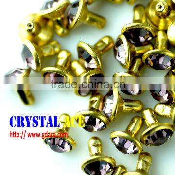 Good quality and wholesale pricerhinestonel jean rivet, jeans strass rivet for decoration