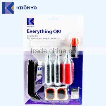 KRONYO tire repairing machine cold patch red tire patch bike