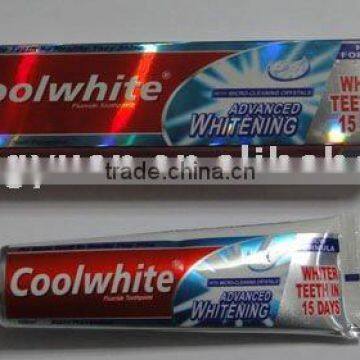 120g Ca+minierals whitening formula toothpaste