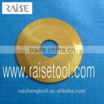 0023-TiNHSS double angle milling cutter with parallel shank for 100G