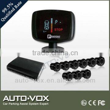 Car LED parking sensor with camera with 8 sensors for bus