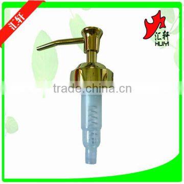 Fashion gold good price decorative lotion pump