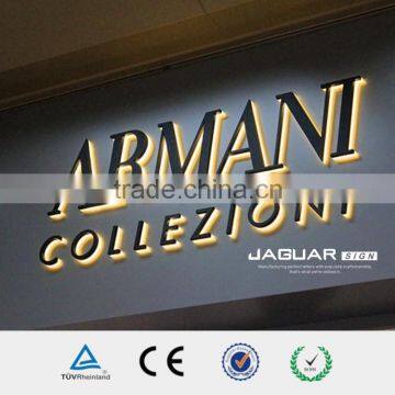 Metal Outdoor Sign up 3d Led Backlit Sign With Cheap Price photo-3