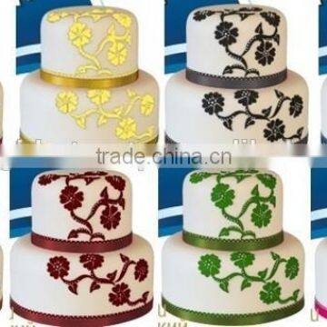 BLUE BEAD SUGAR PASTE & FONDANT (17 COLORS) (GENERAL LIST)