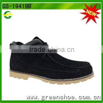 Mid Top Suede Leather Dress Shoes for Men photo-2