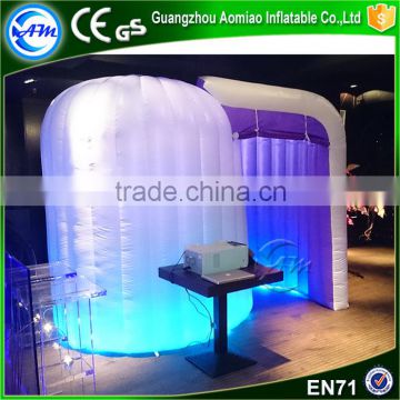 2016 hot sale led inflatable photo booth, photo booth for wedding