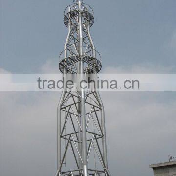 Microwave antenna mast and communication Tower