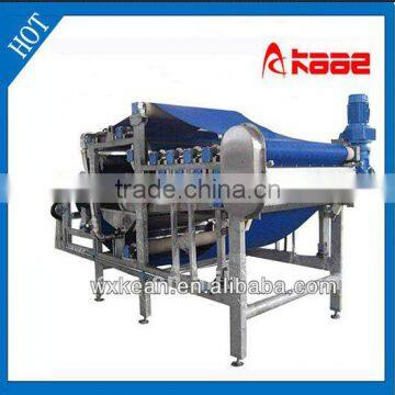 Pineapple squeezer belt press machine manufactured in Wuxi Kaae