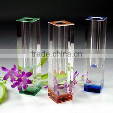 Fashion crystal vase for weddings, glass vase, crystal glass vave CV-1089