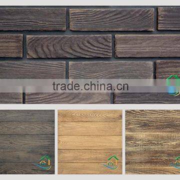 Concrete Rustic Wood Paneling photo-5