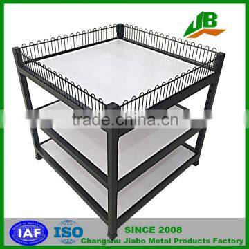 popular design supermarket display stand promotion table /display table