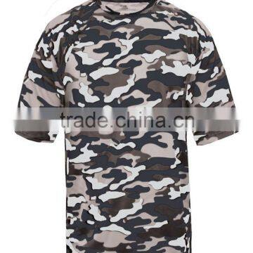 Well Baseball With Good Quality and Cheaper Price Super Quality Camo Sublimation Baseball Jersey photo-2