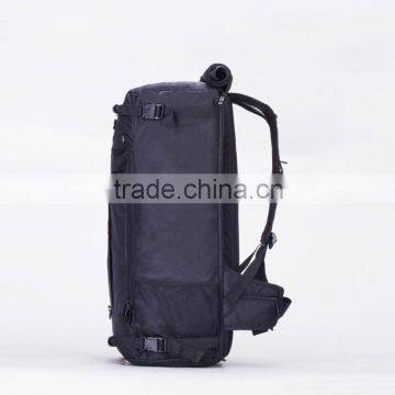 Multifunctional Black Hiking Backpack With Laptop Compartment