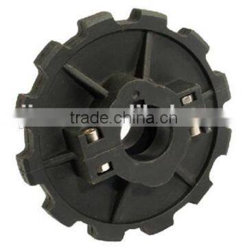 Making small nylon plastic sprockets in meat process/chain sprocket