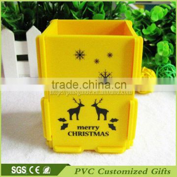 Factory Custom Soft PVC Materials Pen Container