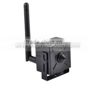 720P WIFI Mini 3.7MM Pinhole lens Hidden IP CCTV camera, H.264, 3518C DSP(SIP-M02W)