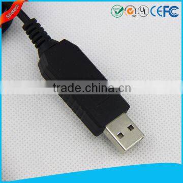 USB DC 5V to 12V Step-Up 2.1mmx5.5mm Plug Converter Adapter Cable photo-5