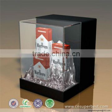 acrylic tobacco and cigarrette display stand