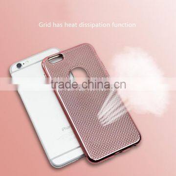 2016 summer wholesale luxury phone case popular TPU electroplating phone case for iPhone 5 se 6 6plus