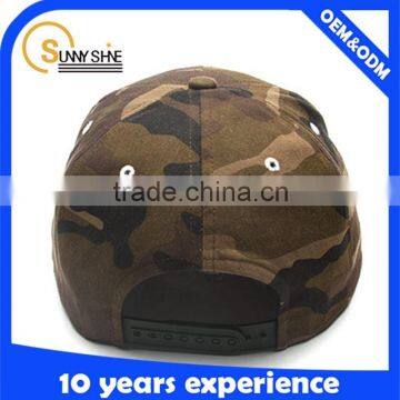 Camouflage snapback plain hats wholesale