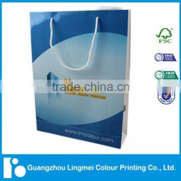 Promotion paper bag printing with gloss lamination