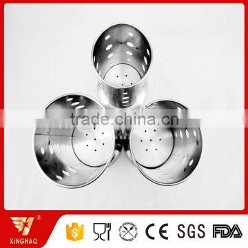 Multifunctional 0.6 MM Thick Stainless Steel Utensil Holder With Base for Modern Kitchen photo-2