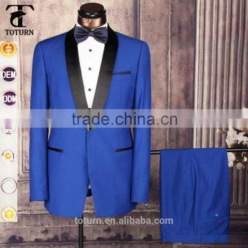 High Quality High-end Italian Style Direct Manufacturer OEM One Button Formal Wear Two Pieces Wedding Dress Suits For Men Quality Choice