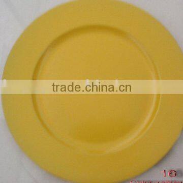 13'' Charger plastic plate