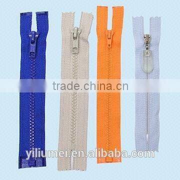 china wholesale zipper factory whykk open end 3# 4# 5# ykk nylon waterproof zipper for bags