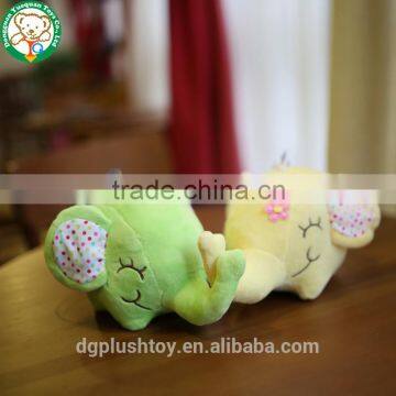 Mini Soft fur plush toy elephant plush toy wholesale