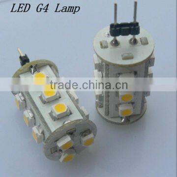 G4 LED Lamp 12V 18PCS SMD5050 3W , 2 years warranty