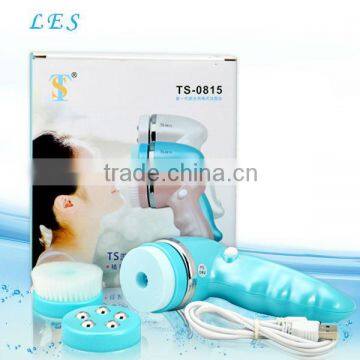 Popular personal rechargeable electric facial cleaning brush