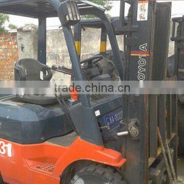 used toyota 1.5t 2.5T hydraulic diesel forklift for sale in china