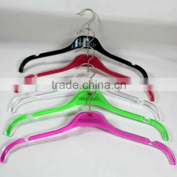 custom fur coat hanger clear coat hanger acrylic coat hanger