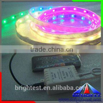 WS2812b DC5V Pixel RGB color led strip, 150LED 150IC Waterproof digital strip