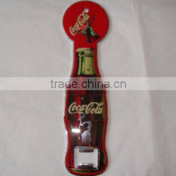 funny design professional maker bottle opener magnet insert type opener