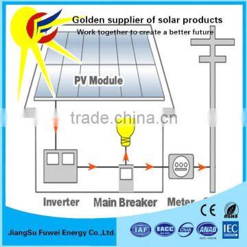 Solar System With 250w Monocrystalline Price Per Watt Solar Panels For Home Use Solar System photo-2