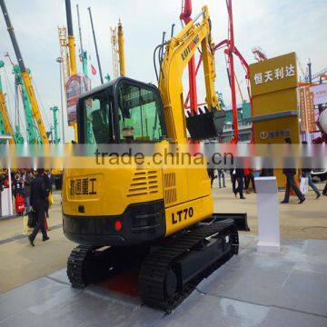 China LUTONG small crawler excavator (LT70)