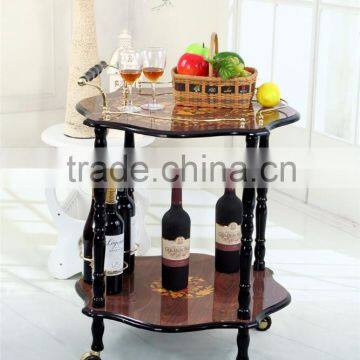 Wholesale Wooden Dining Room Trolley/serving Trolley/cleaning Trolley photo-2