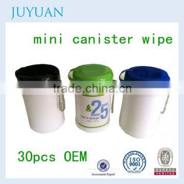 Plastic containers for wet wipes