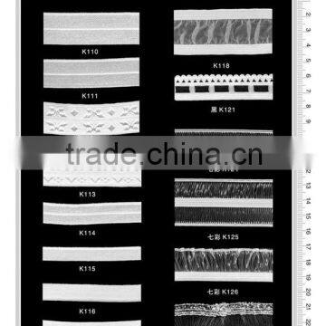 Wholesale Shiny Face Foldover Woven Elastic