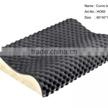 Health standard size bamboo carbon pillow